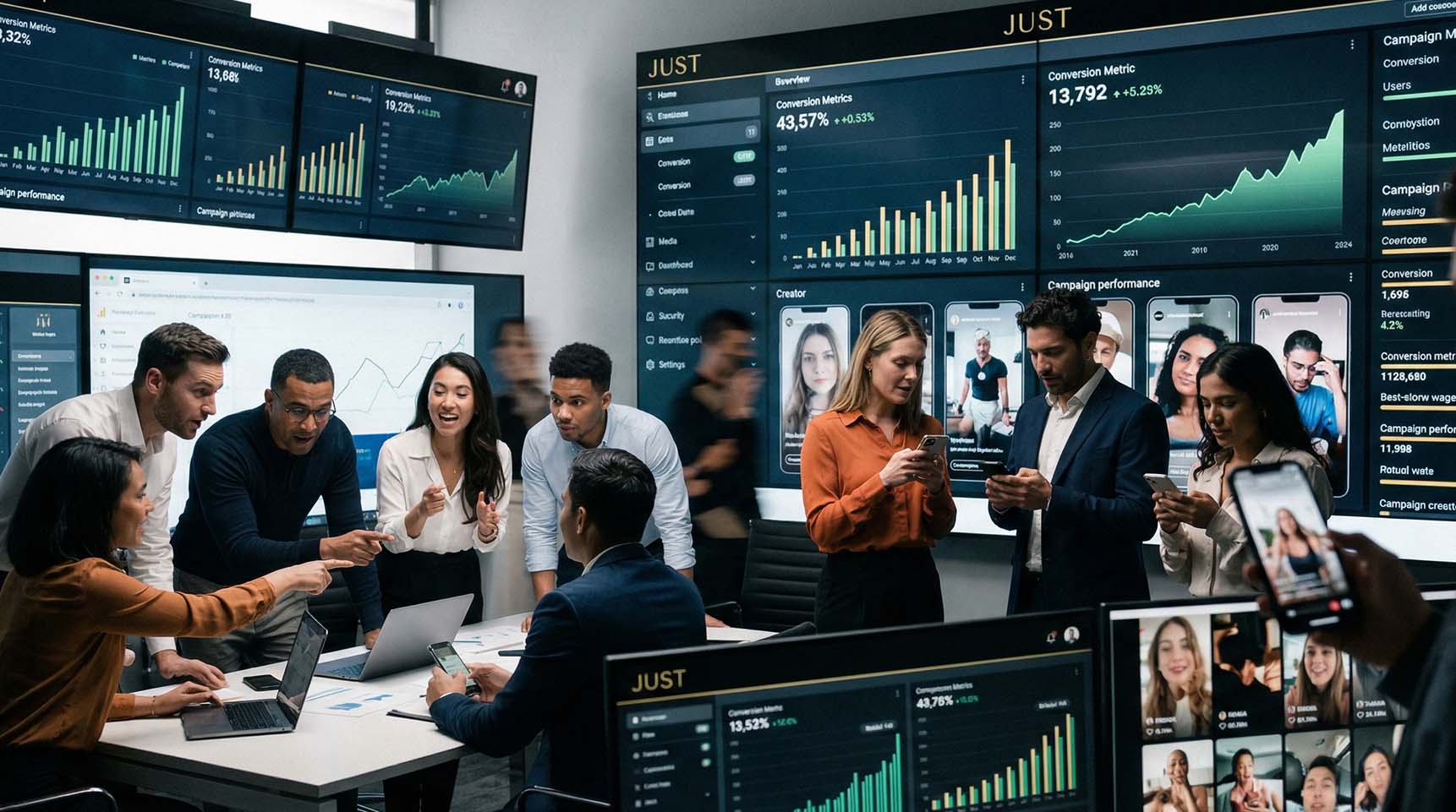 Illustration : Stratégie créateurs pour lancement produit